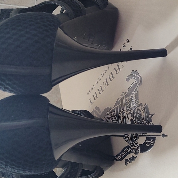 BURBERRY platform sandal - Picture 4 of 12